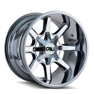Cali Off-Road – BUSTED – Chrome – 20″x12″ -44mm – Summer Wheels – 9100-2237C